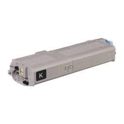 Oki c532 Siyah Muadil Toner 7k