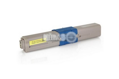 Oki c310 Sarı Muadil Toner 2k