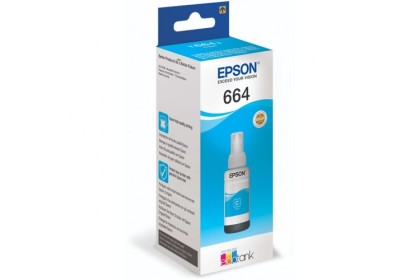 Epson 664 Mavi Orjinal Mürekkep 70 Ml.