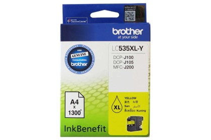 Brother lc535xl Sarı Orjinal Kartuş 1,3k