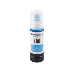Epson 108 Açık Mavi Muadil Mürekkep 70 Ml.