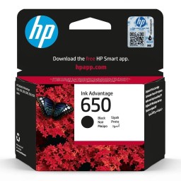 Hp 650 Siyah Orjinal Kartuş 0,36k
