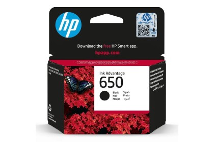 Hp 650 Siyah Orjinal Kartuş 0,36k