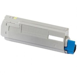 Oki c5650 Sarı Muadil Toner 6k