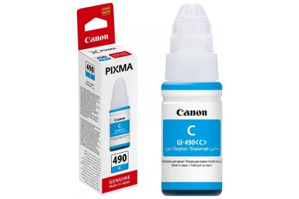 Canon gı490 Mavi Orjinal Mürekkep 70 ml.
