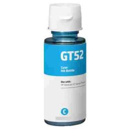 Hp gt52 Mavi Muadil Mürekkep 70 ml.
