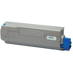 Oki c5850 Mavi Muadil Toner 6k