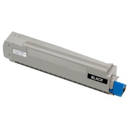 Oki c801 Siyah Muadil Toner 7k