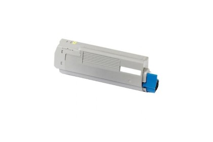 Oki c612 Sarı Muadil Toner 6k