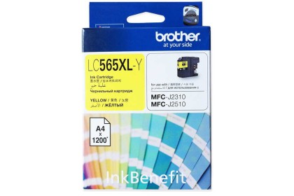 Brother lc565xl Sarı Orjinal Kartuş 1,2k
