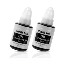 Canon gı490 Siyah Muadil Mürekkep 135 ml.