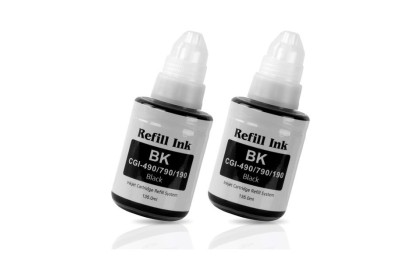 Canon gı490 Siyah Muadil Mürekkep 135 ml.